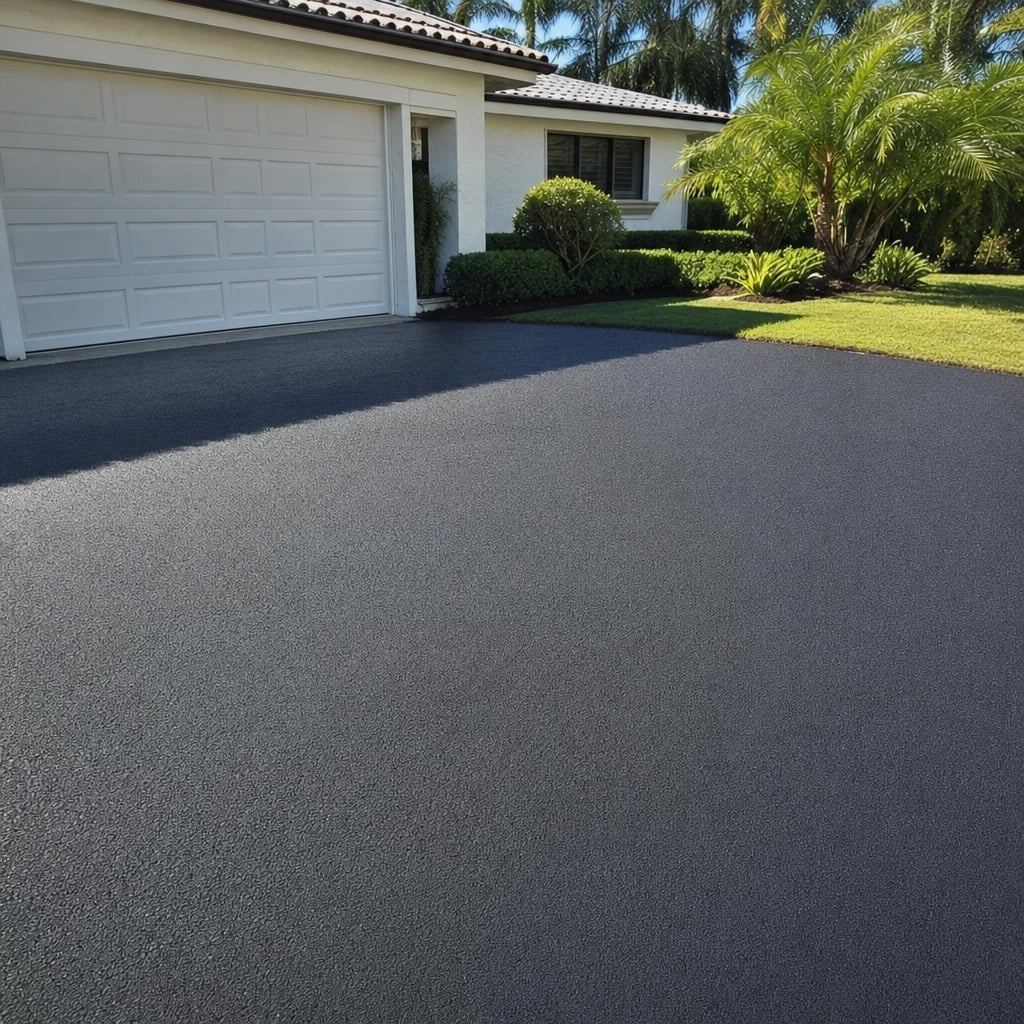 asphalt apron project in Fayetteville