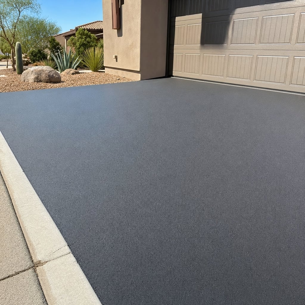 asphalt apron project in Riverside