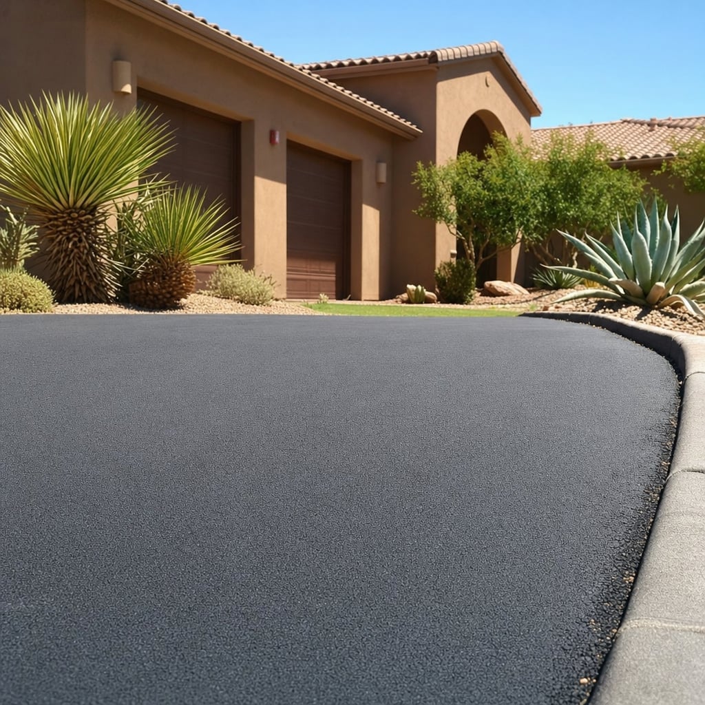 asphalt driveway project in San Francisco