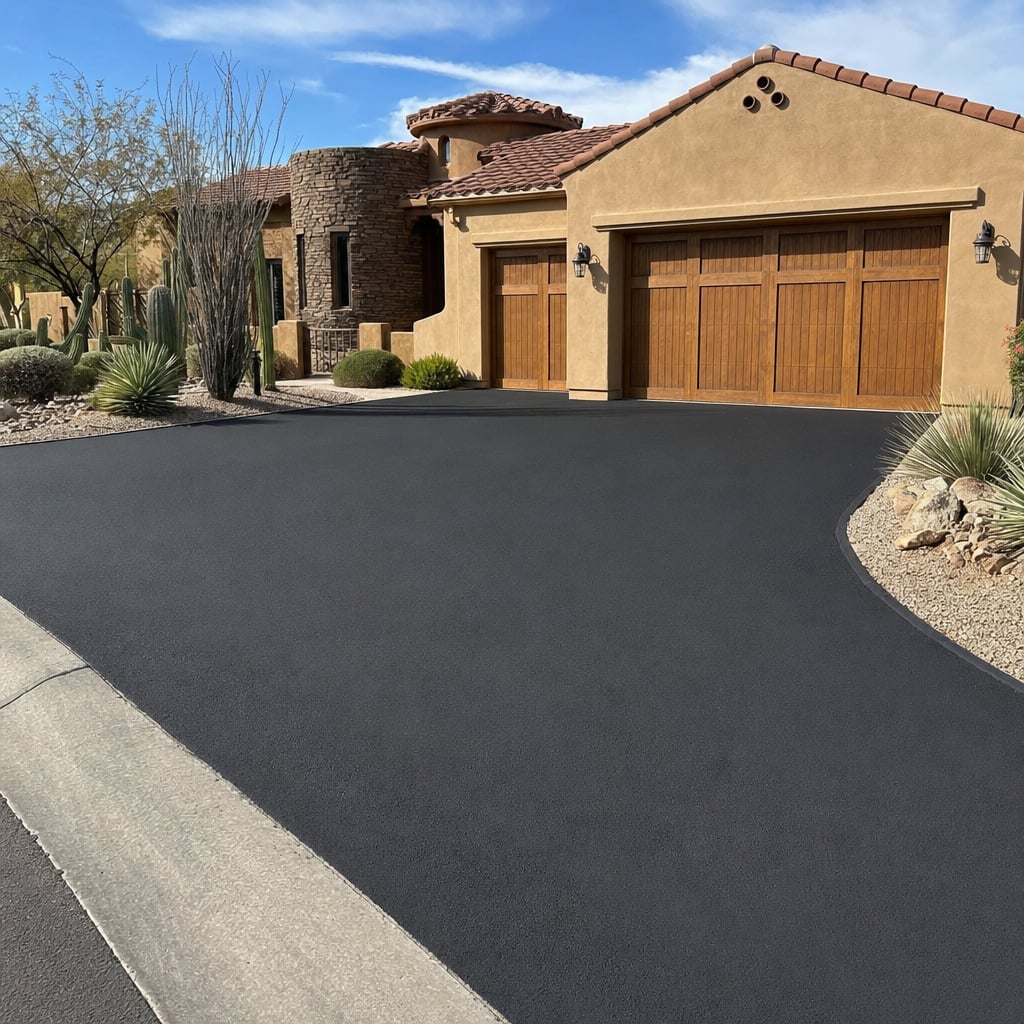 Asphalt Driveway Resurfacing & Overlay