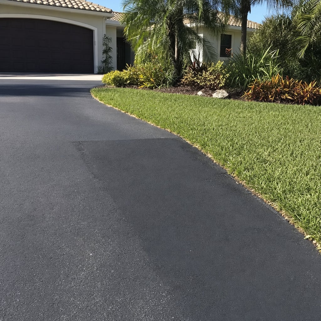 asphalt patching project in Fayetteville
