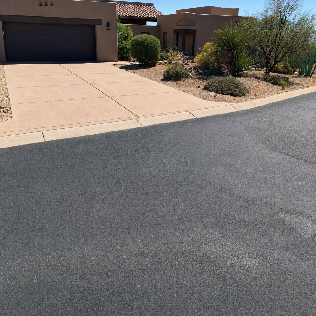 asphalt patching project in Riverside