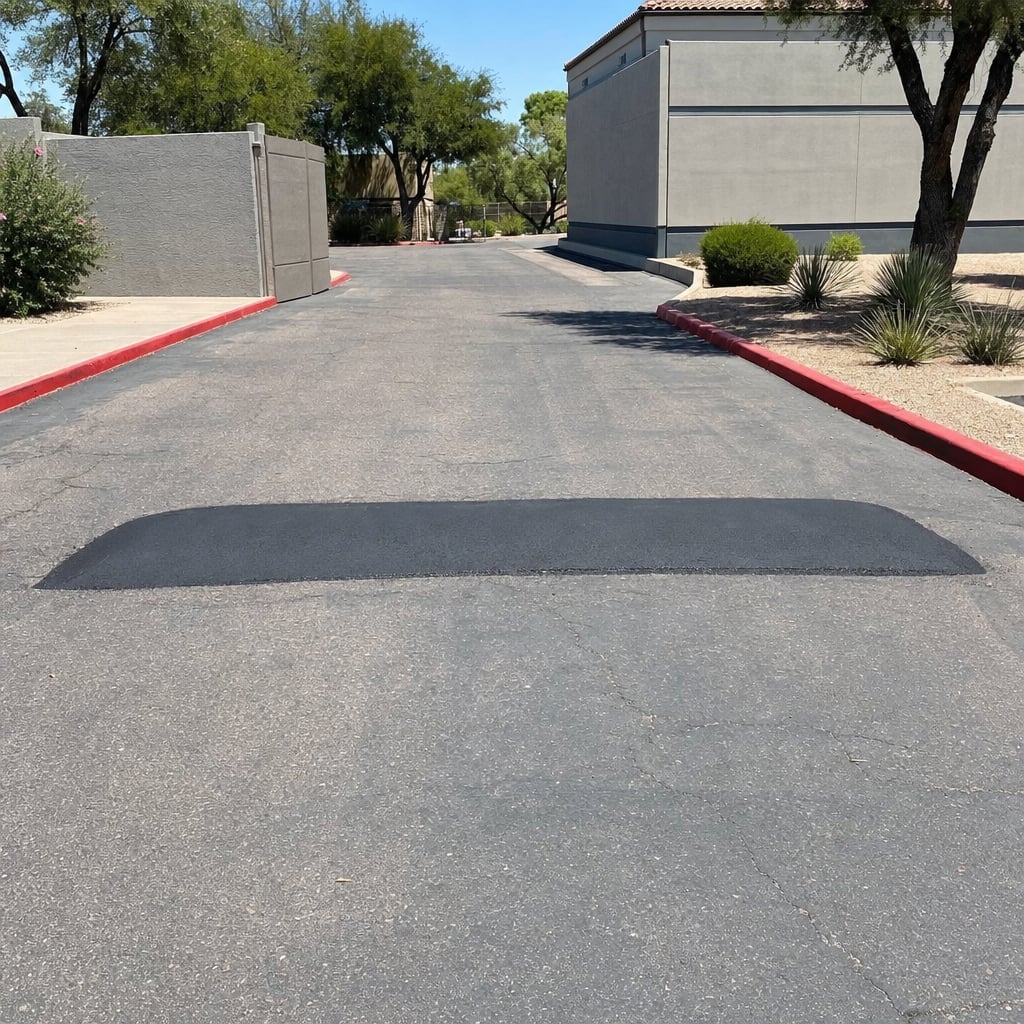 Asphalt Speed Bumps Installation & Repair