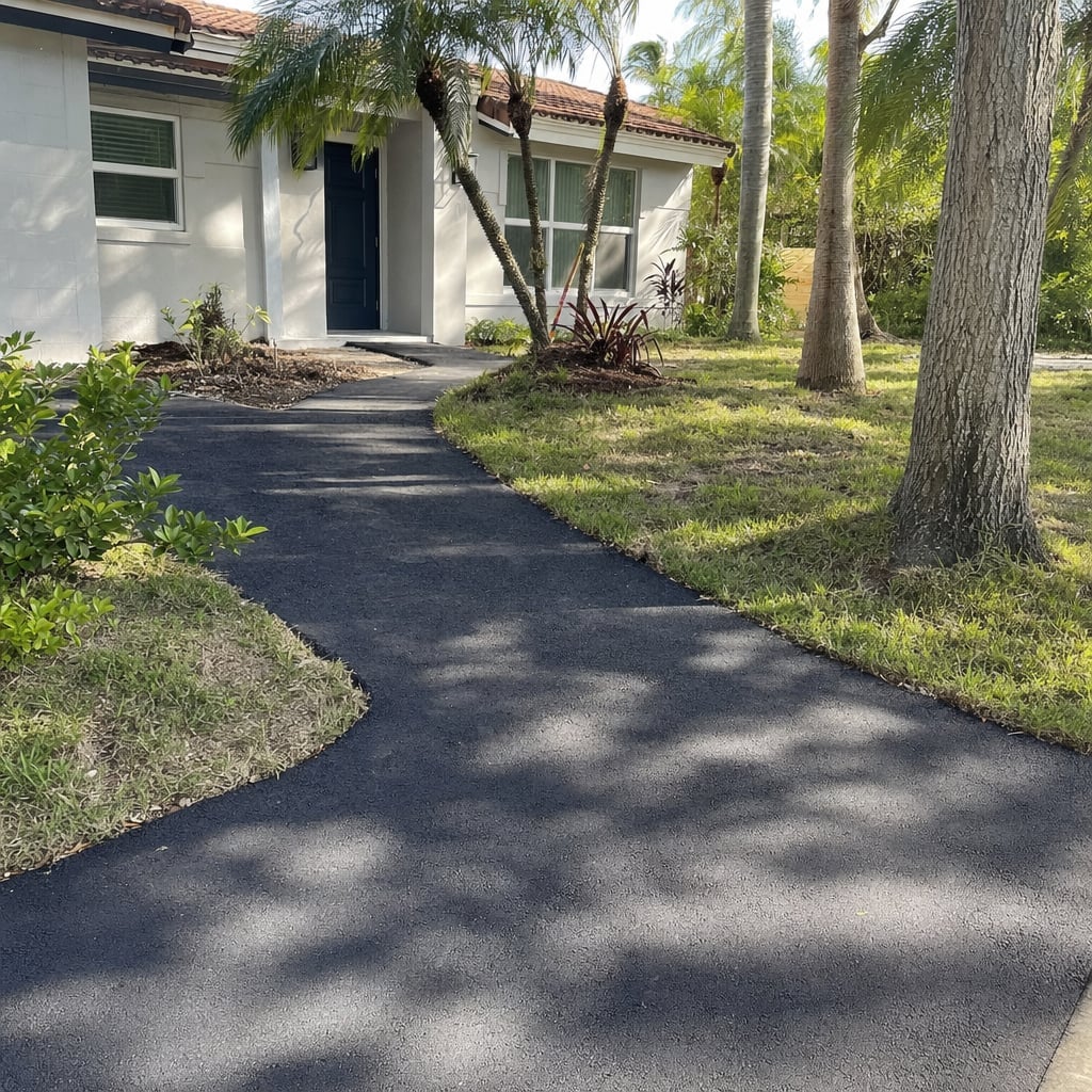 asphalt walkway project in Fayetteville