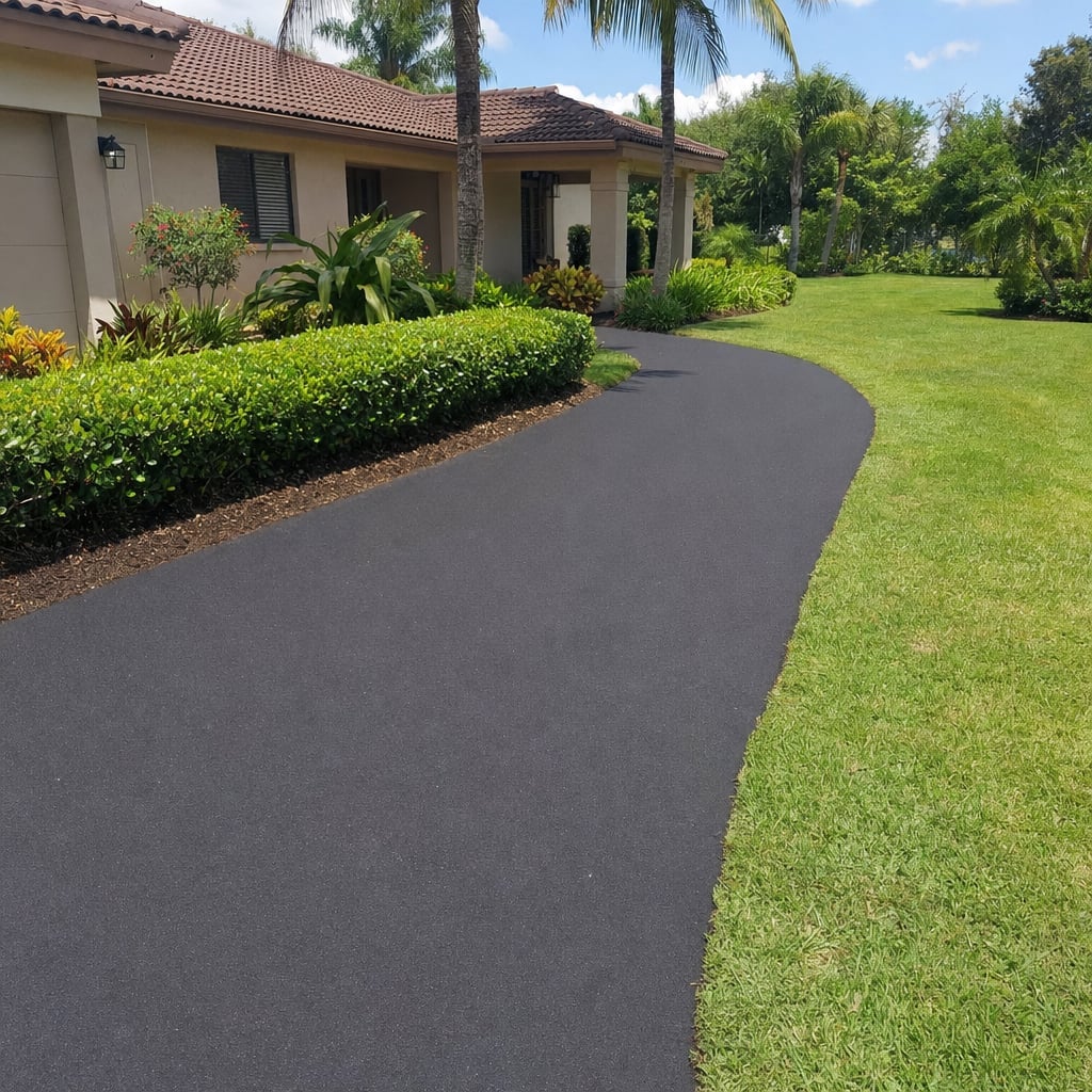 asphalt walkway project in Fayetteville