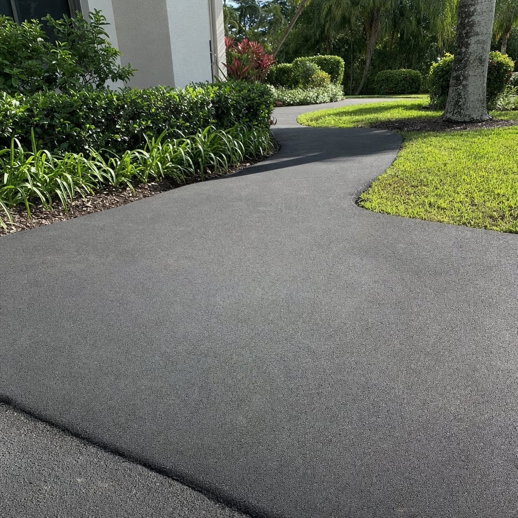 asphalt walkway project in Fayetteville