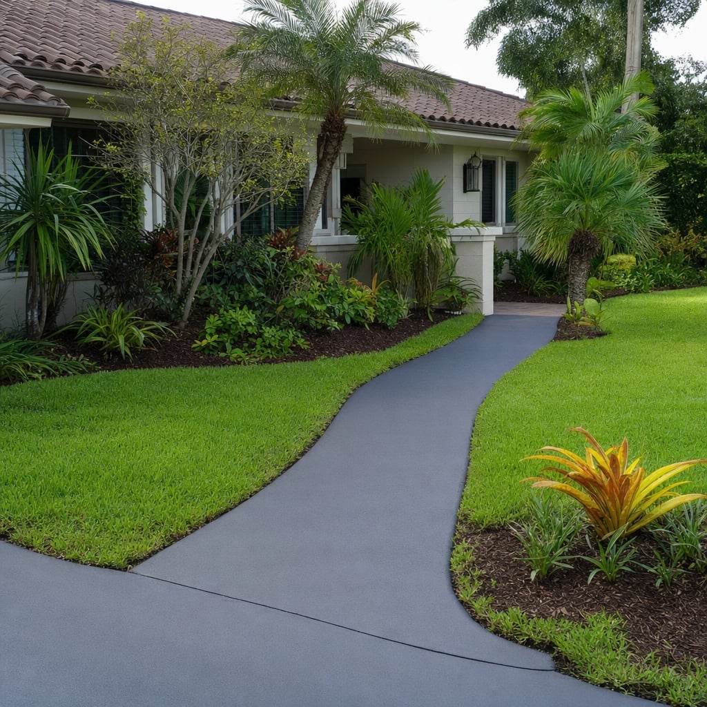 asphalt walkway project in Fayetteville