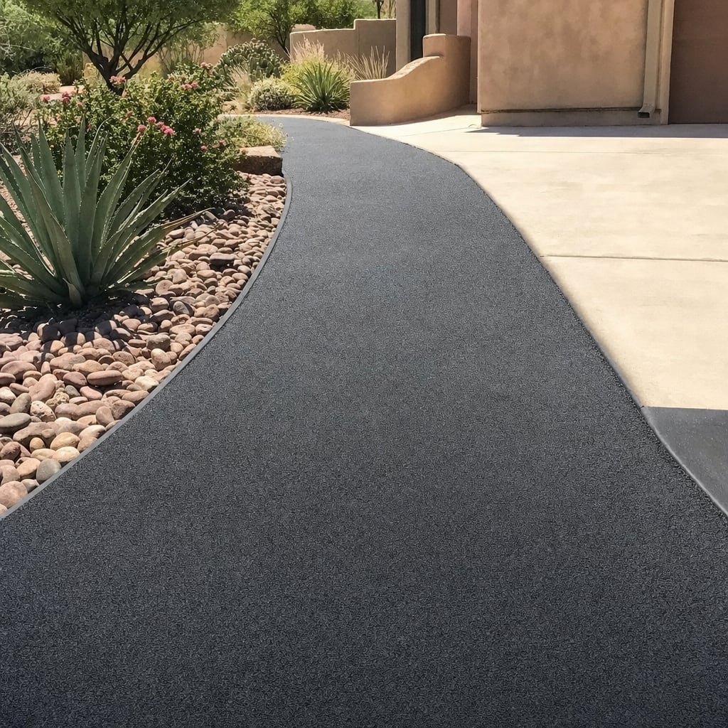 asphalt walkway project in Phoenix