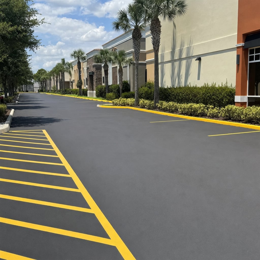 Commercial Parking Lot Paving & Repair