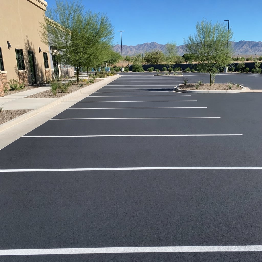 Commercial Parking Lot Paving & Repair