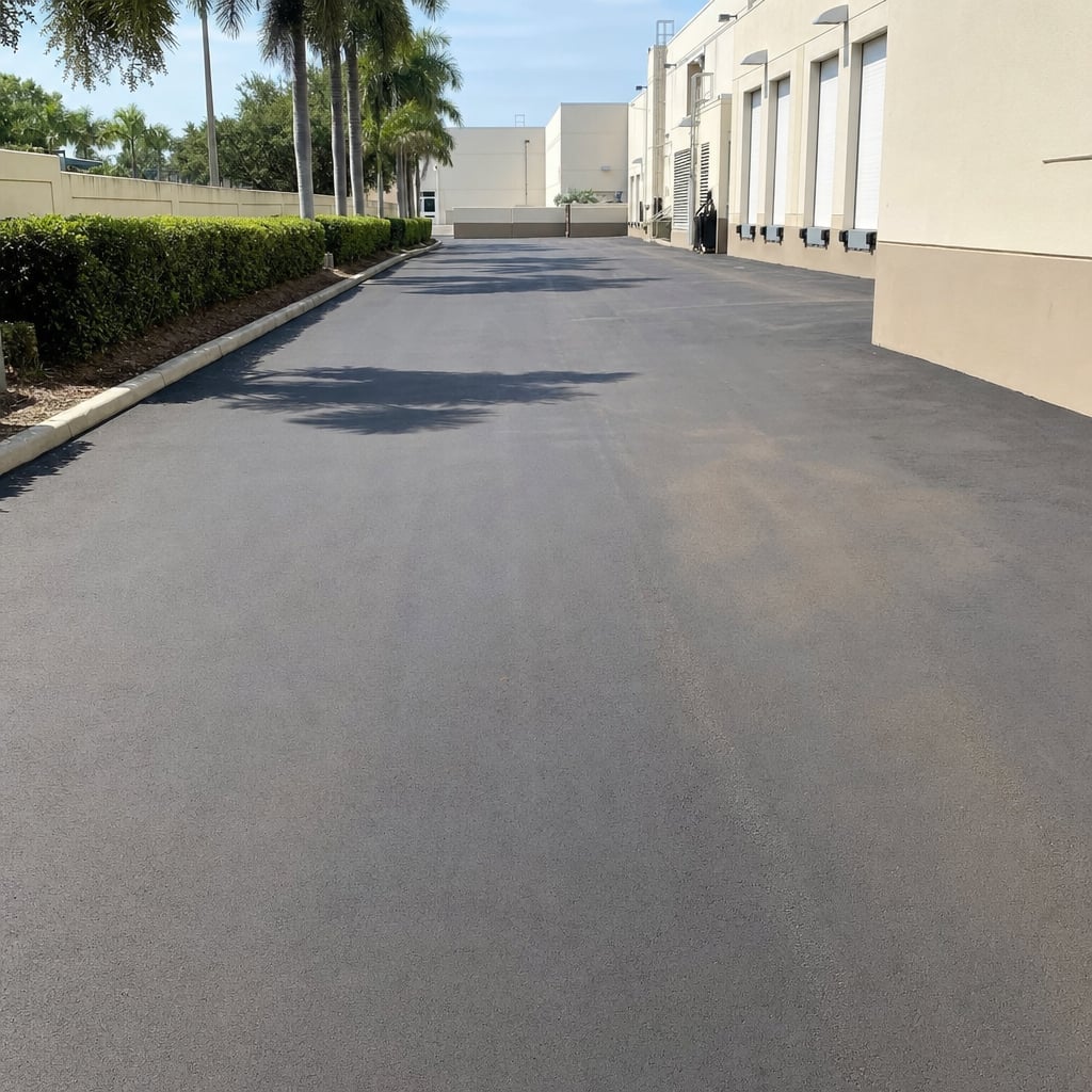 Loading Dock and Service Lane Paving & Repair