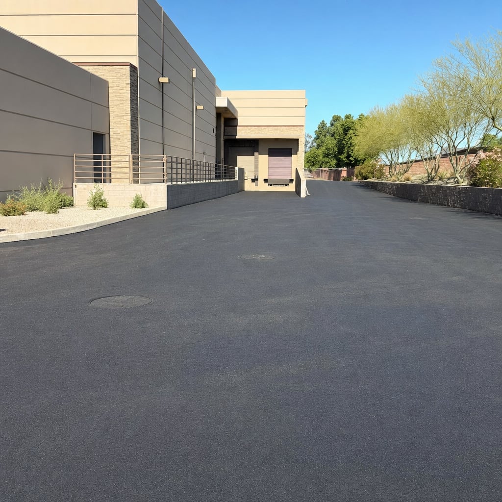Loading Dock and Service Lane Paving & Repair