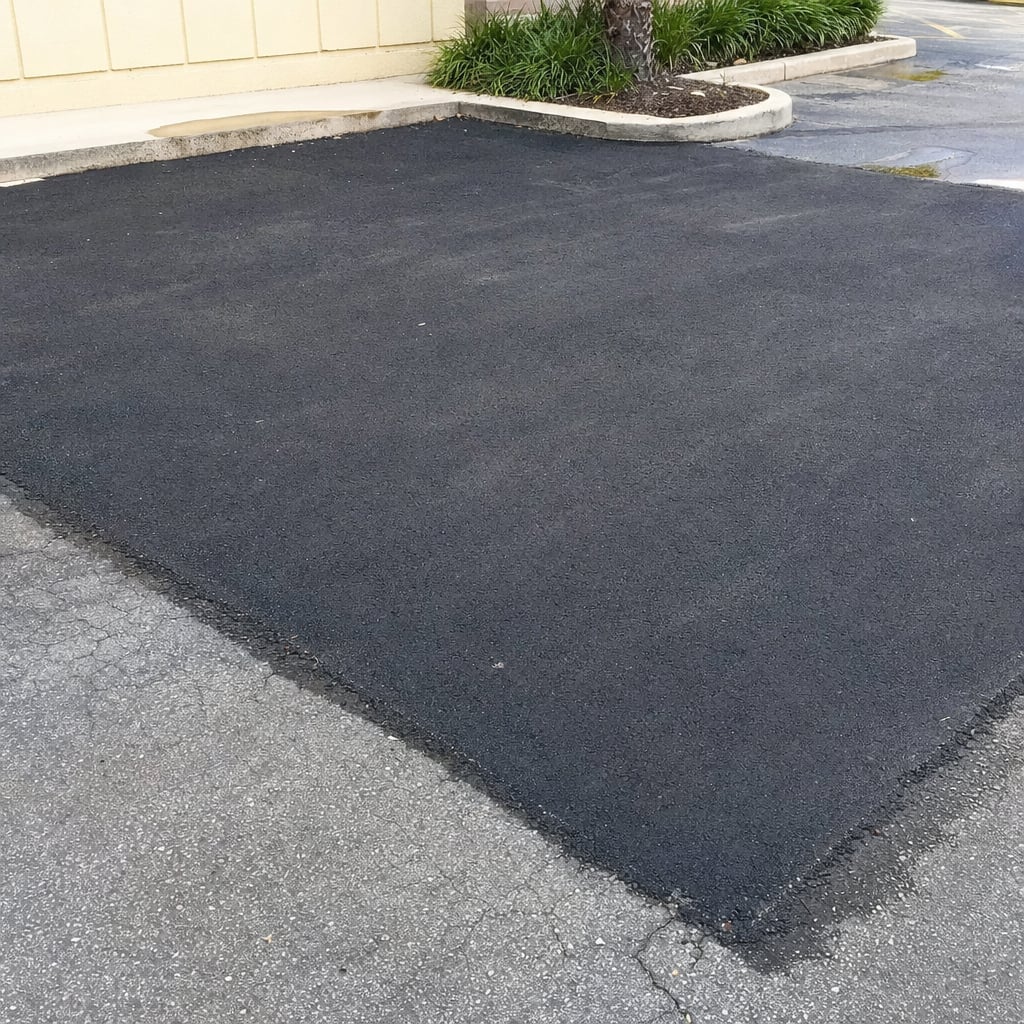Parking Lot Pothole Repair