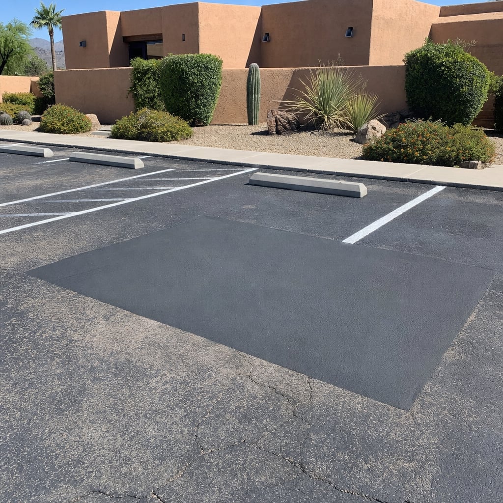 Parking Lot Pothole Repair