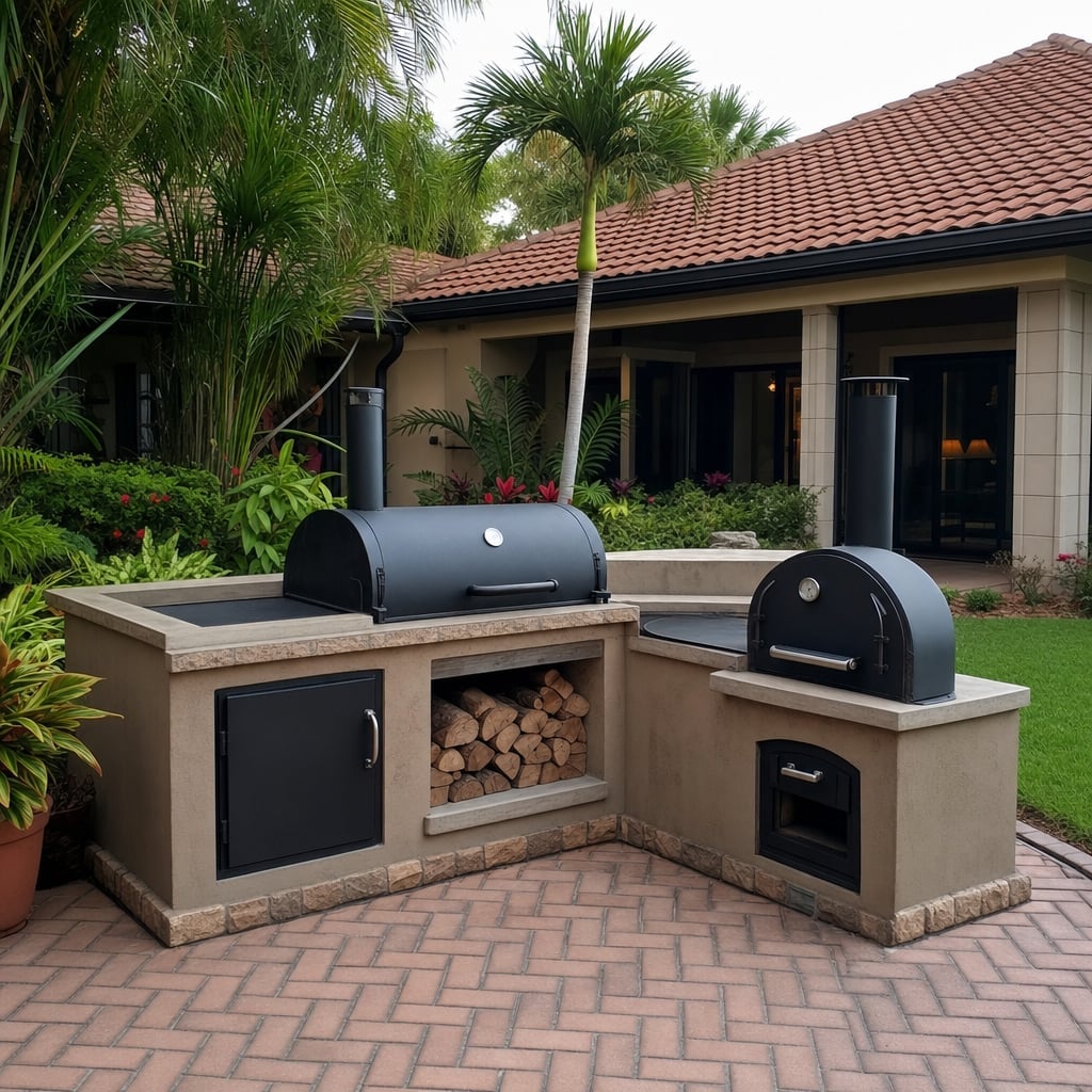 smoker welding repair project in Miami