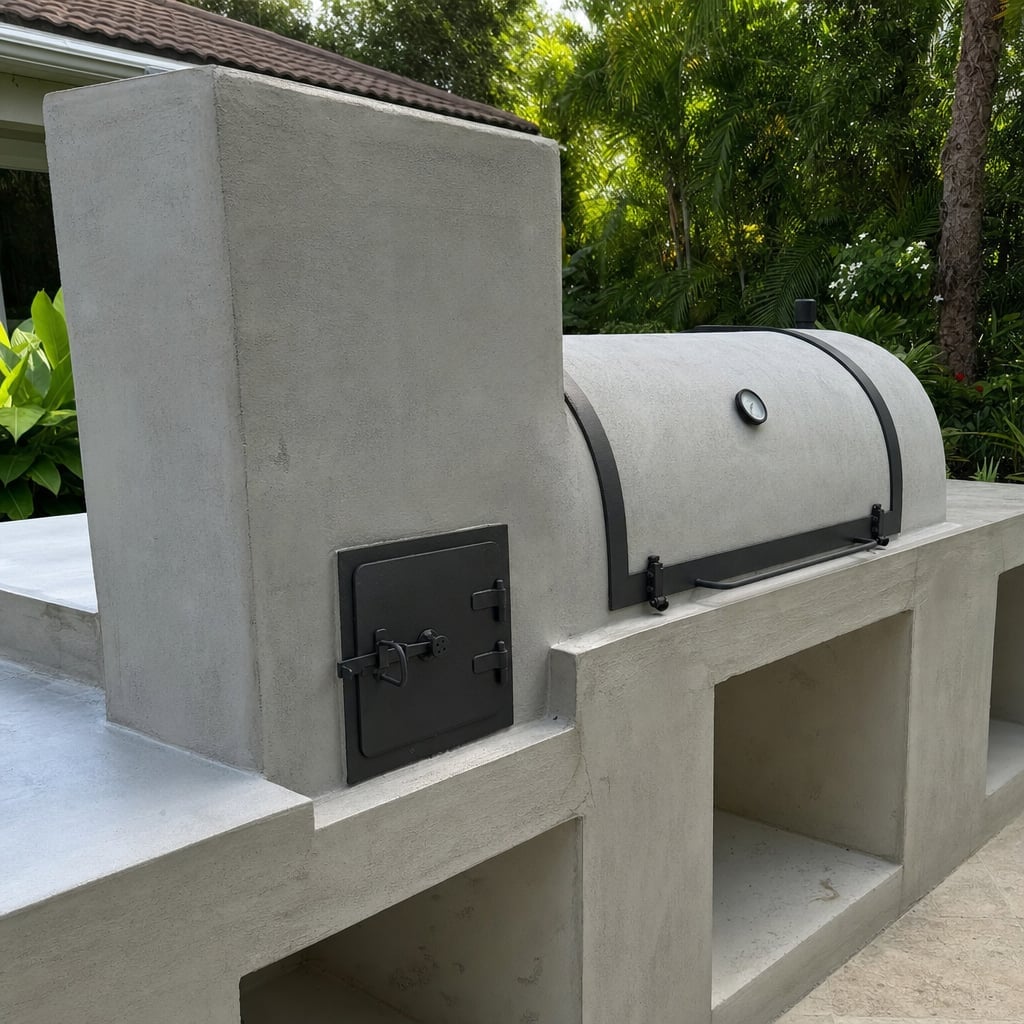 smoker welding repair project in Orlando