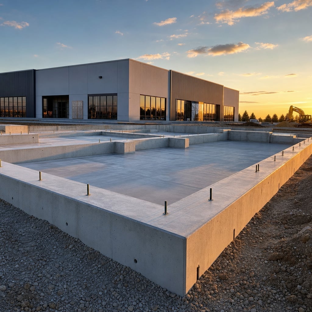 Commercial Concrete Foundations