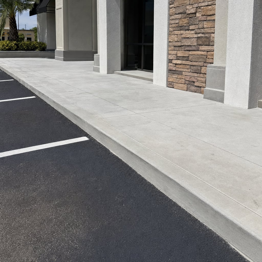 commercial concrete foundation project in Fayetteville