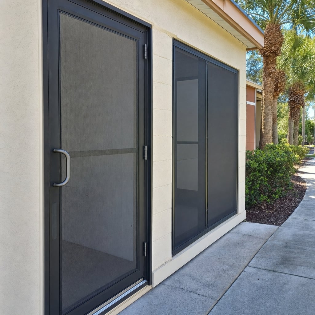 Commercial Screen Door Installation & Repair