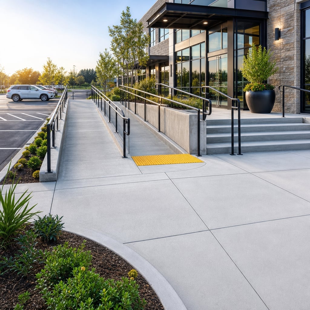 Commercial Sidewalks & Ramps
