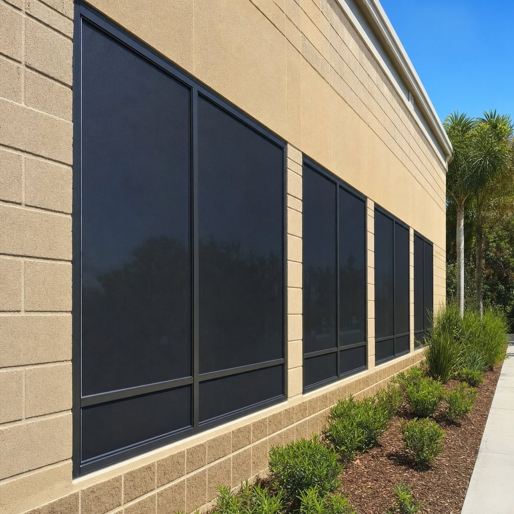 Commercial Solar Screen Installation & Repair