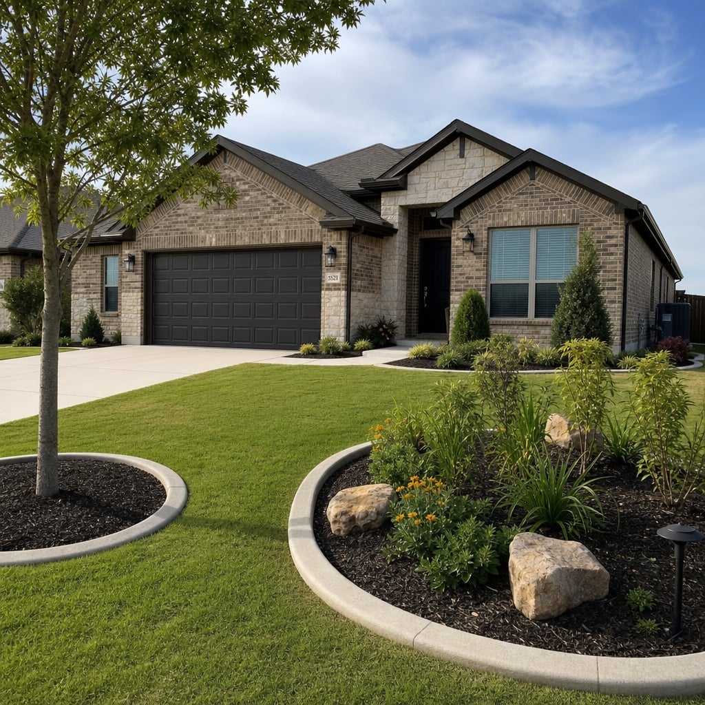 concrete curbing project in Clermont