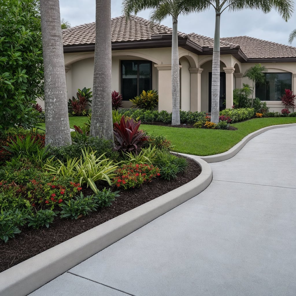 Concrete Curbing & Edging