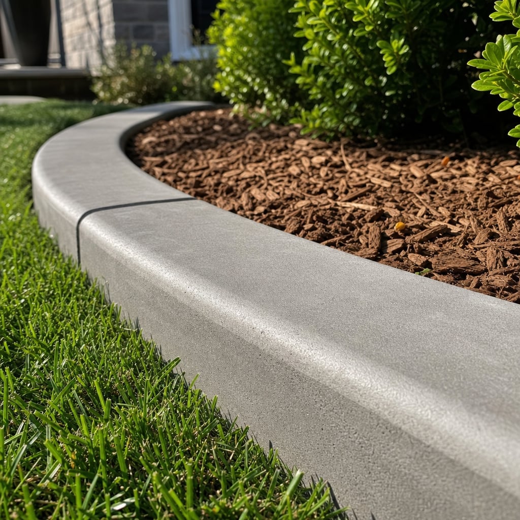 concrete curbing project in Port St. Lucie
