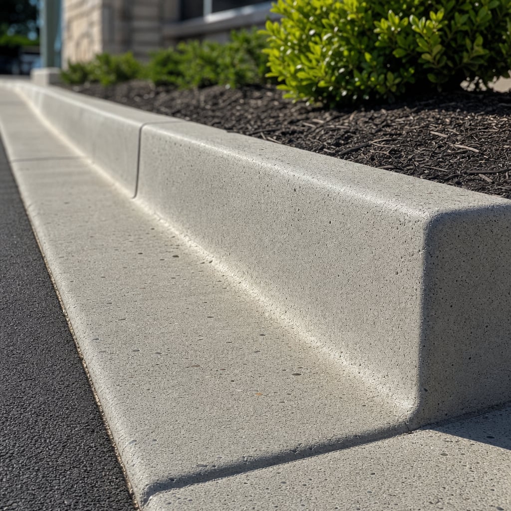 concrete curb and gutter project in Port St. Lucie