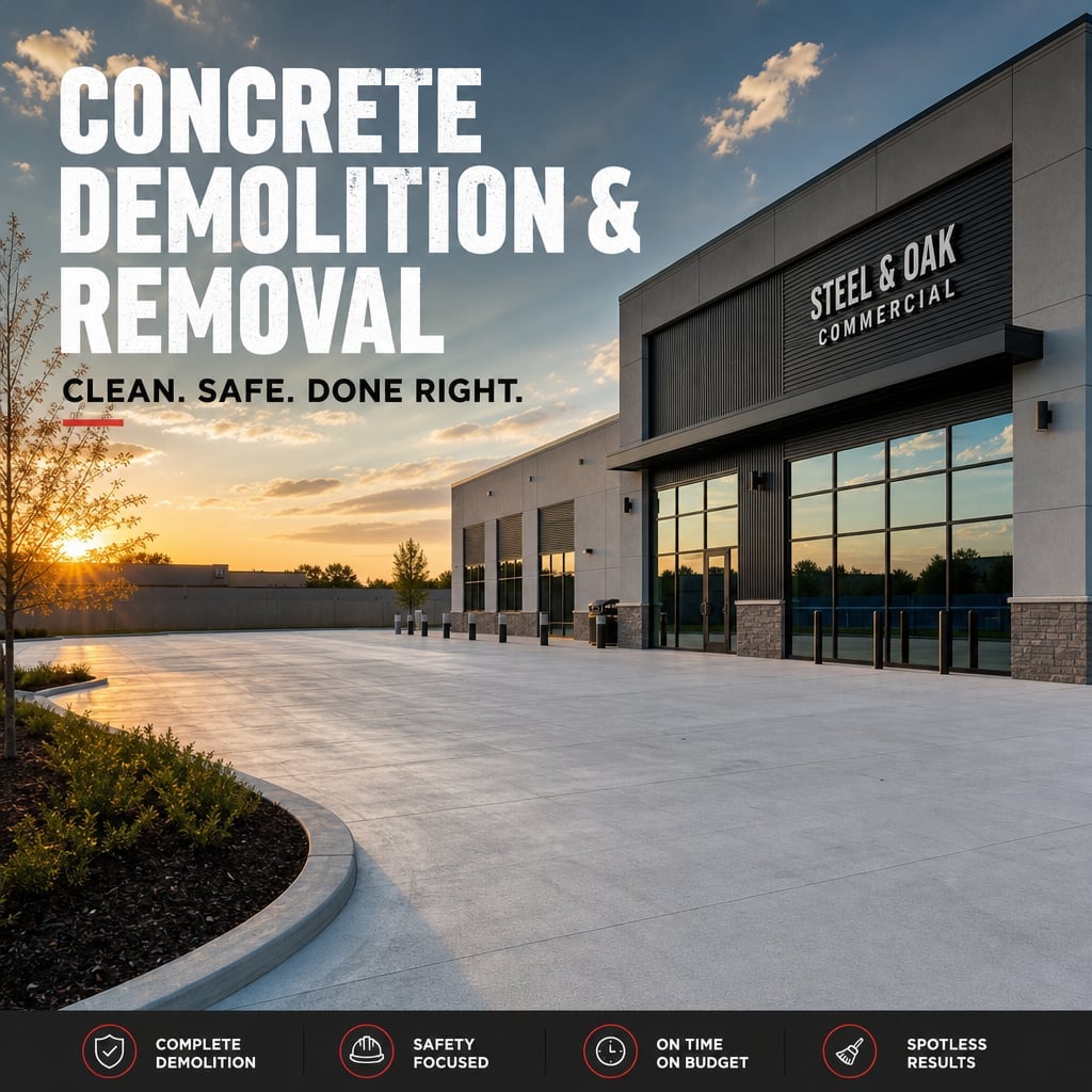 Concrete Demolition & Removal