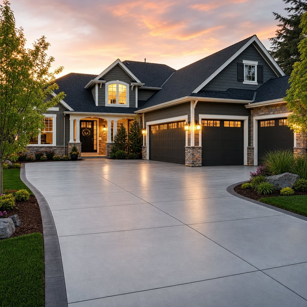 Concrete Driveway Installation & Repair