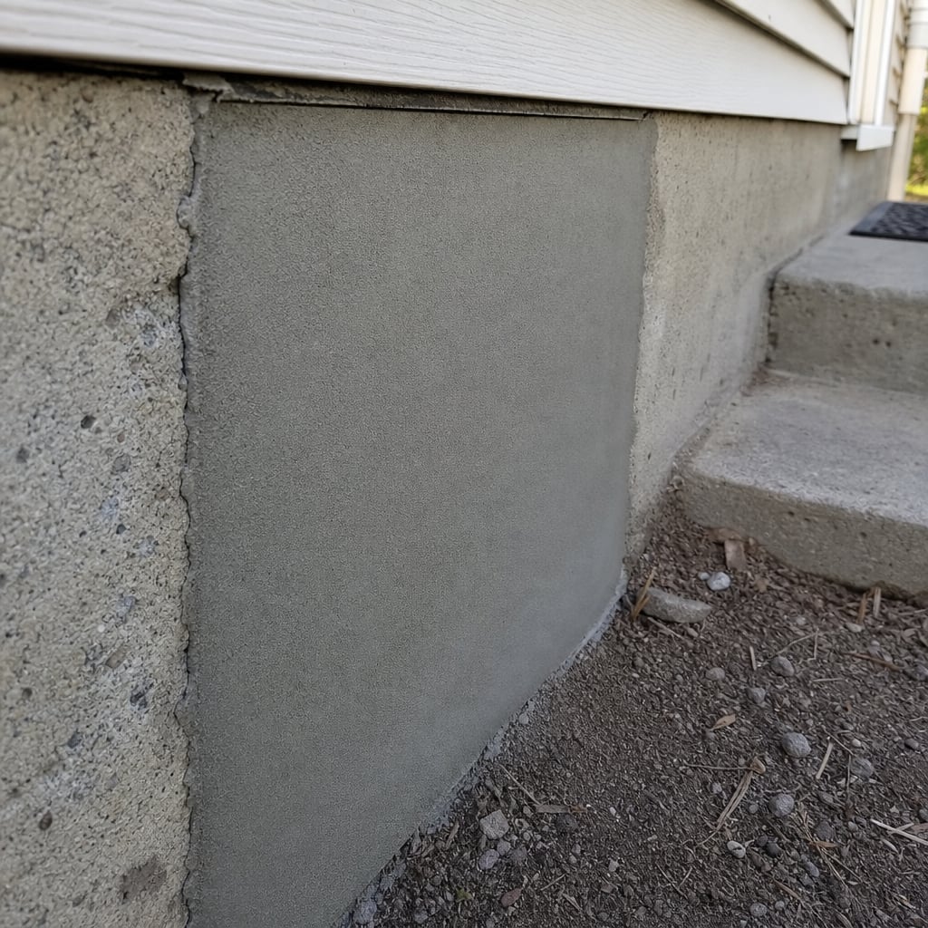 concrete foundation repair project in Clermont