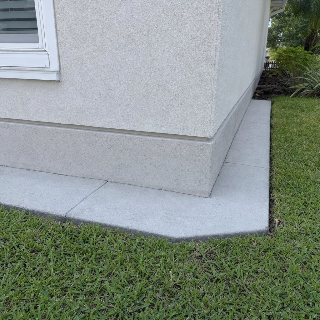 concrete foundation repair project in Fayetteville