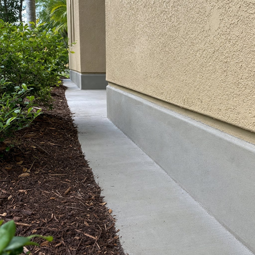 concrete foundation repair project in Fayetteville