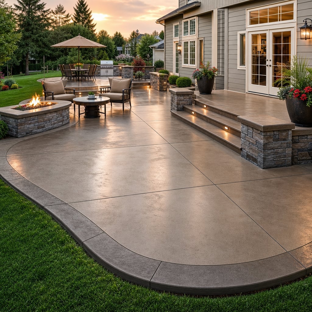 Concrete Patio Installation & Repair