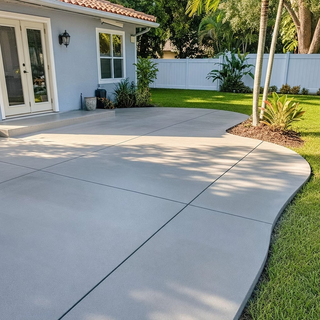 Concrete Patio Installation & Repair