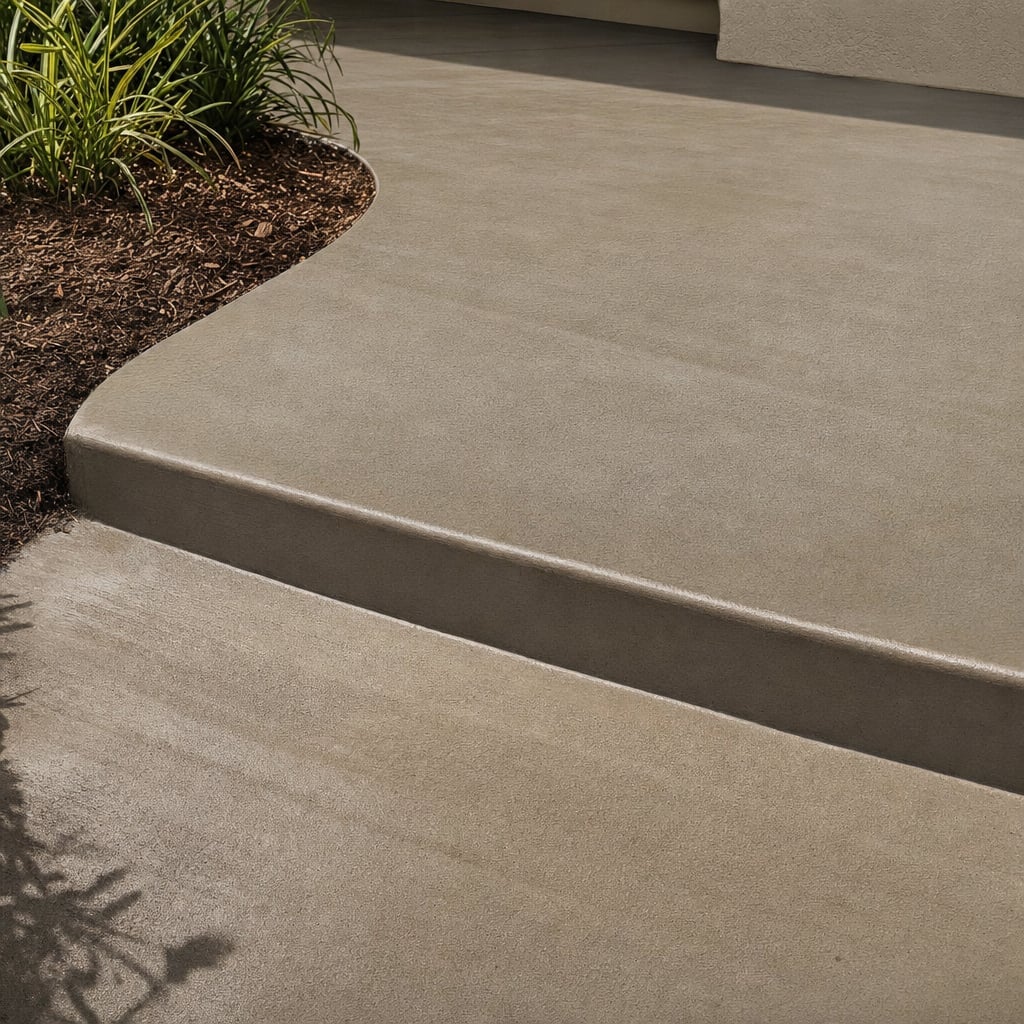 concrete patio project in Orlando