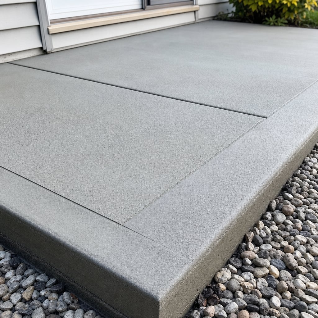 concrete patio project in Port St. Lucie