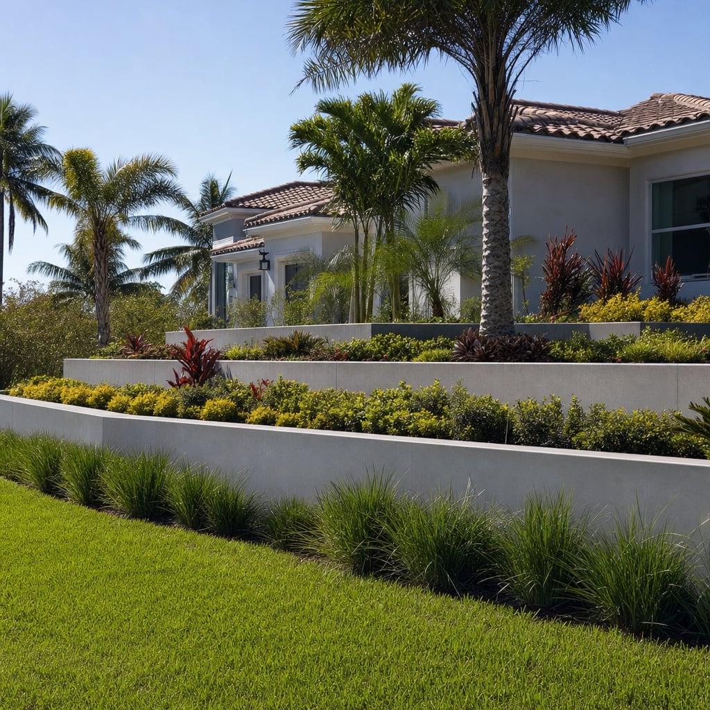 Concrete Retaining Walls