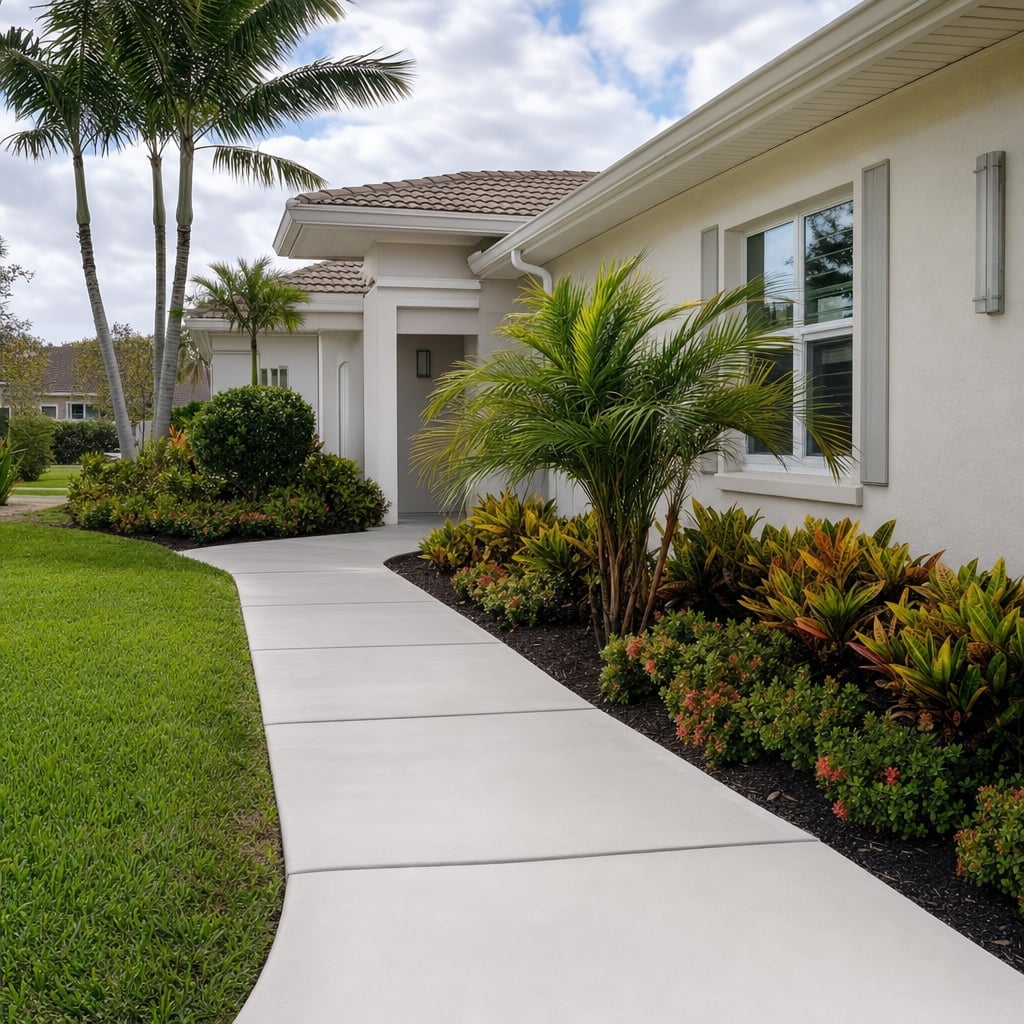 Concrete Sidewalks & Walkways
