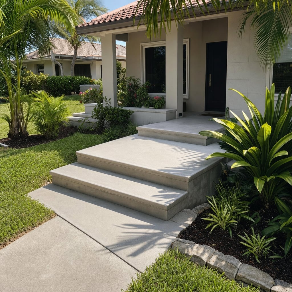 concrete steps project in Orlando