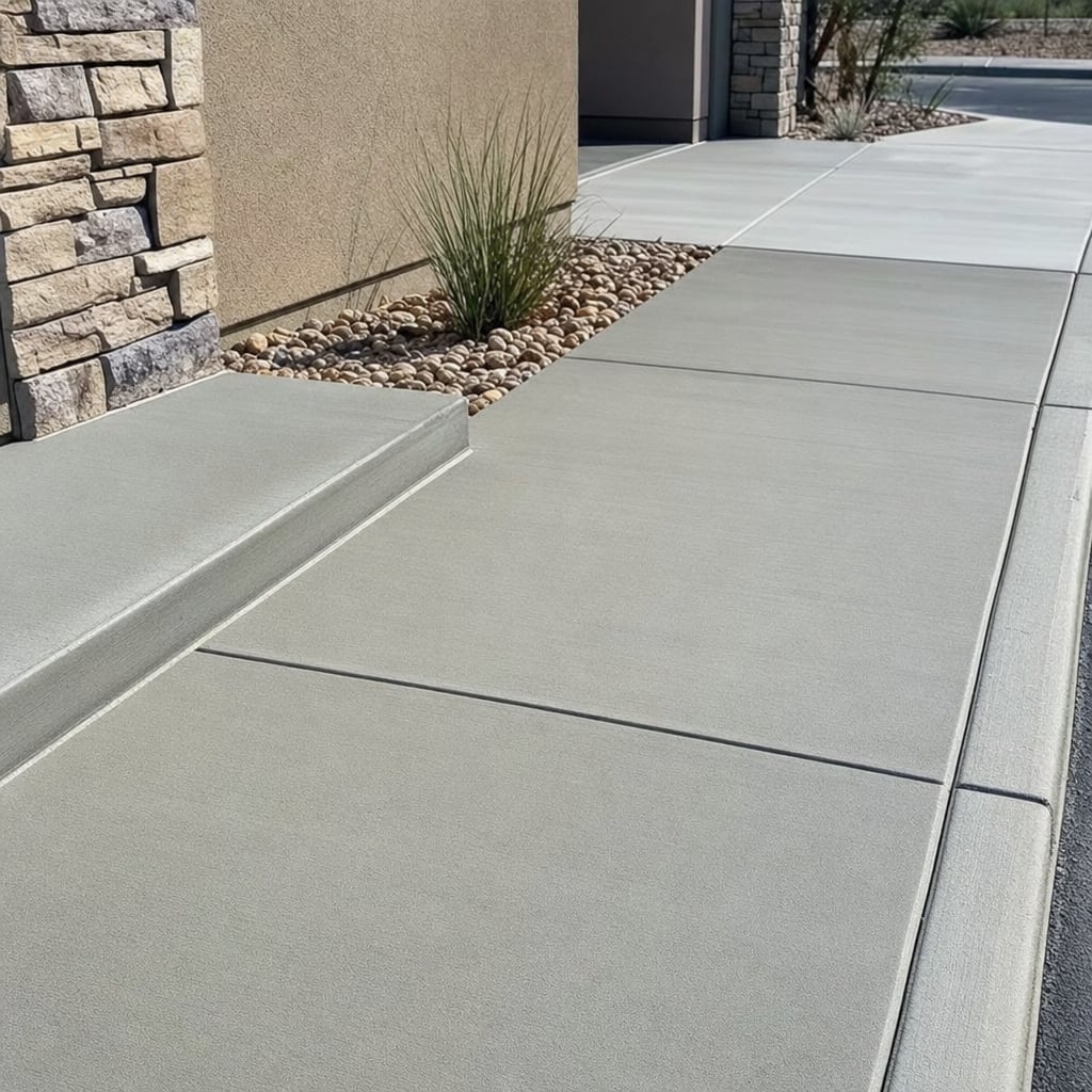 commercial concrete flatwork project in Westminster