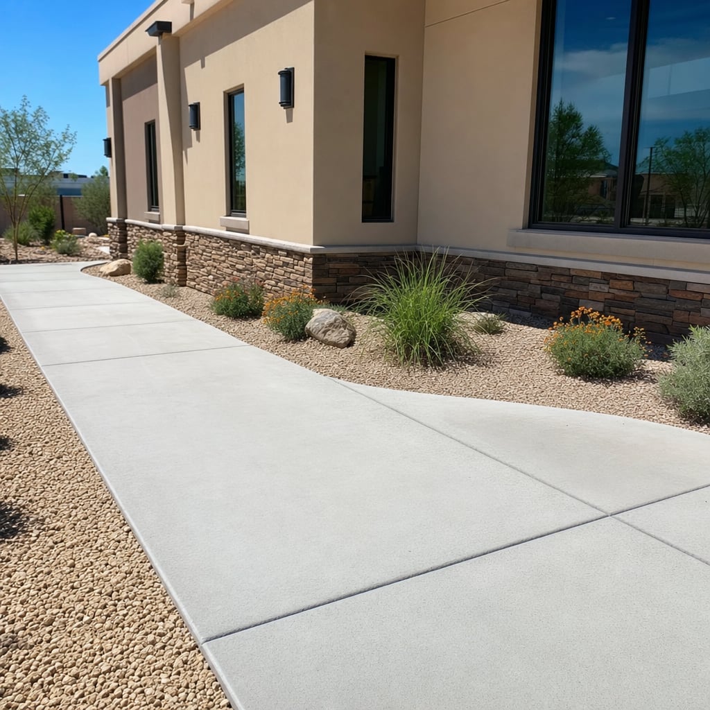 commercial concrete foundation project in Peoria