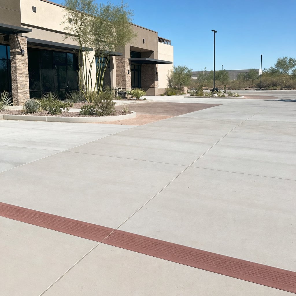 commercial concrete foundation project in Thornton