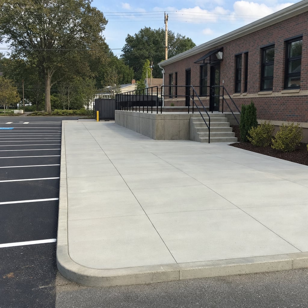 commercial concrete foundation project in Washington
