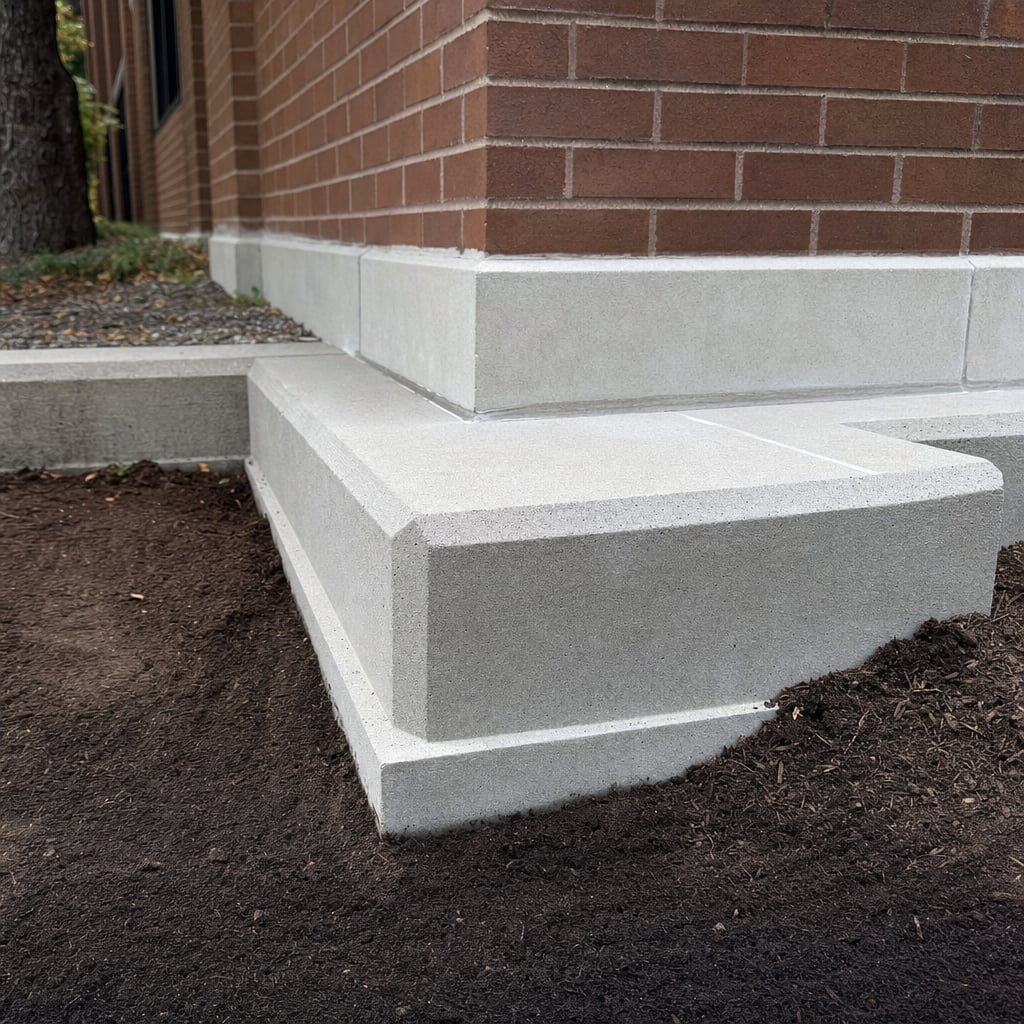 commercial concrete foundation project in Washington