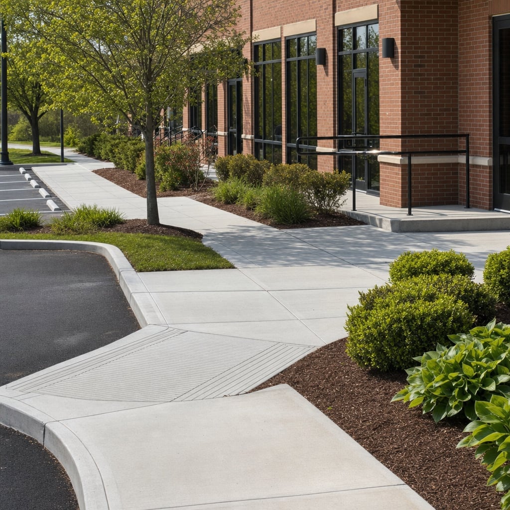 Commercial Sidewalks & Ramps