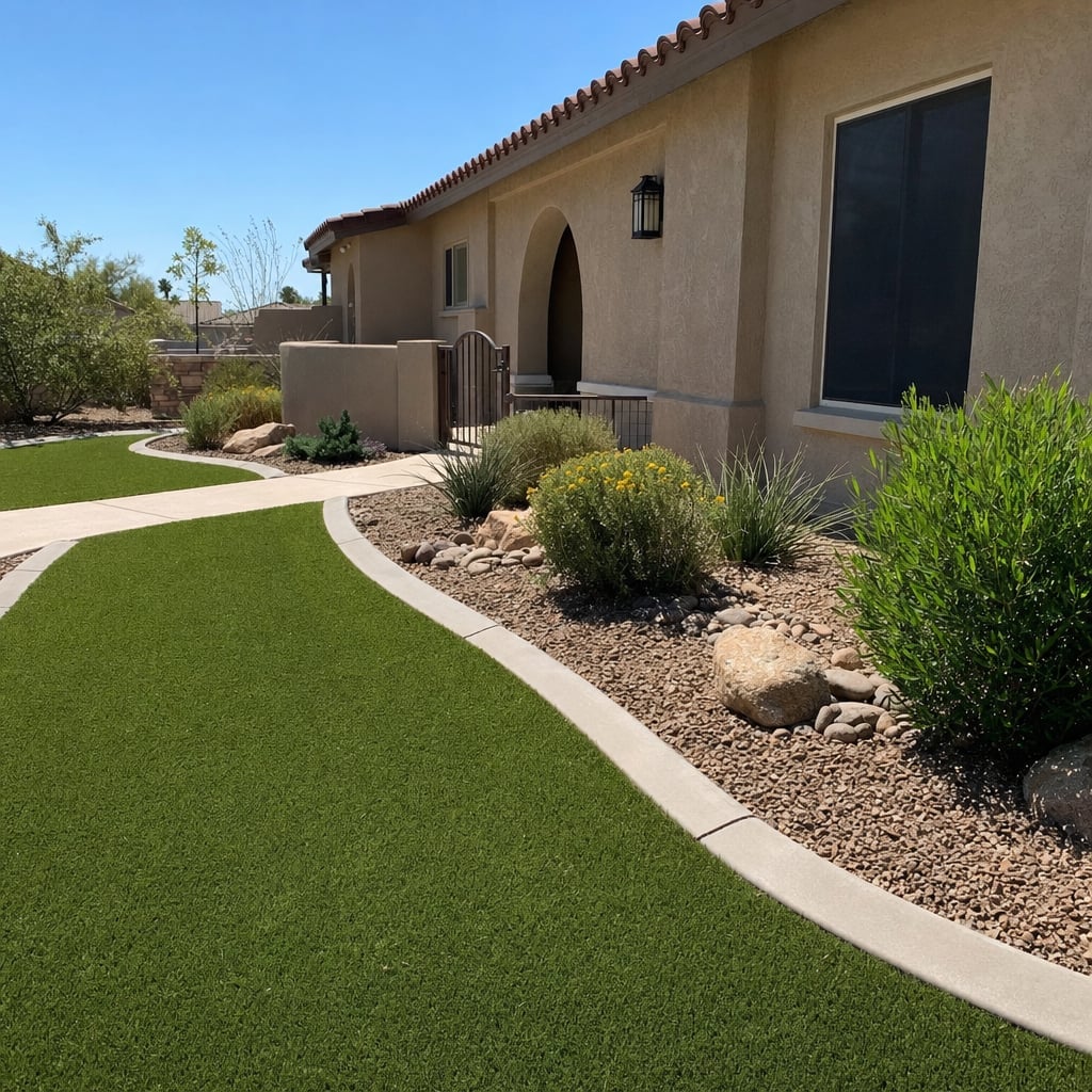 concrete curbing project in Denver