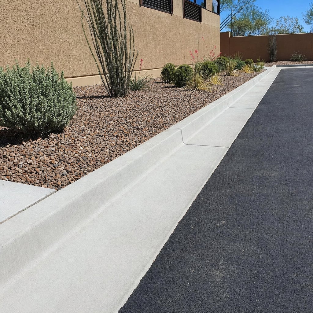Concrete Curbs & Gutters