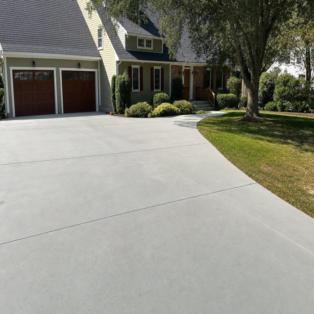 Concrete Driveway Installation & Repair